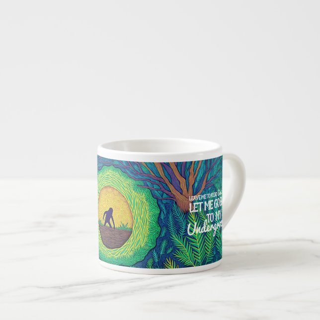 Fyodor Dostoevsky Der Untergrund Mann Espressotasse (Vorderseite Rechts)