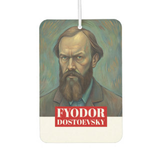 Fyodor Dostoevsky zitiert russische Schriftsteller Autolufterfrischer