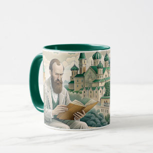 Fyodor Dostojewsky zitieren, DAS IDIOT Tasse