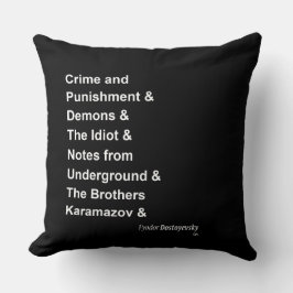 Fyodor Dostoyevsky Kissen