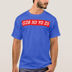 G28 X0 Y0 Z0 CNC-Maschinenführer T-Shirt