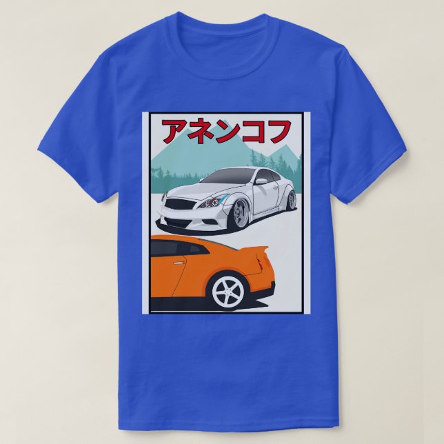 G37 gegen GTR T-Shirt (Design vorne)