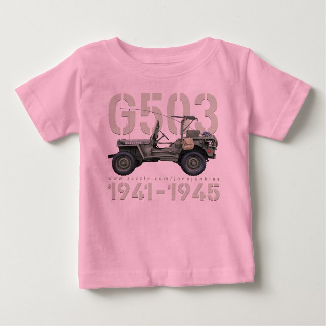 G503 Onesey Baby T-shirt (Vorderseite)