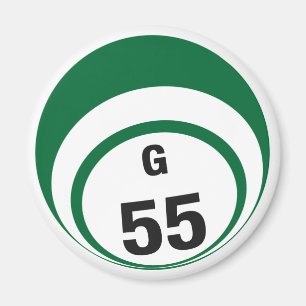 G55-Bingo-Ball-Kühlschrankmagnet Magnet