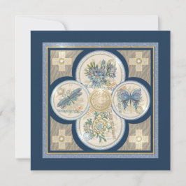 G Blankokarte für das Kreationsbüro Feiertagskarte