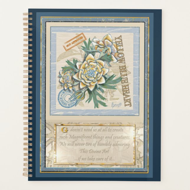 G Bureau de la création Fleur jaune (Devant)