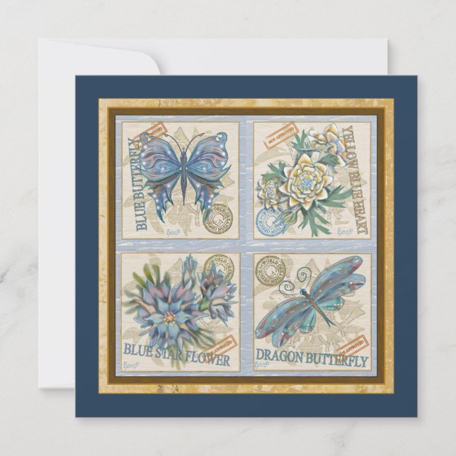 G Carte blanche du bureau de création (Devant)