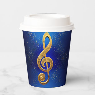 G-Clef Pappbecher