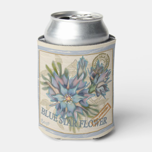 G Creation Office - blaue Blume Dosenkühler (Kanne Vorderseite)
