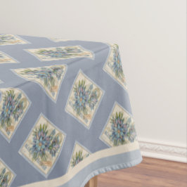 G Creation Office - blaue Blume Tischdecke