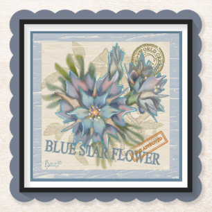 G Creation Office blaue Blume Untersetzer