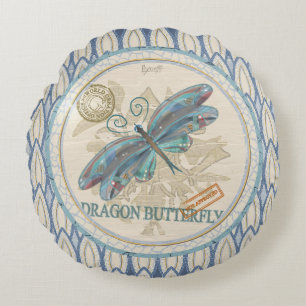G Creation Office Dragonfly Rundes Kissen