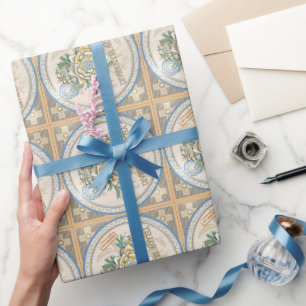 G Creation Office gelbe Blume Geschenkpapier