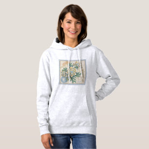G Creation Office gelbe Blume Hoodie