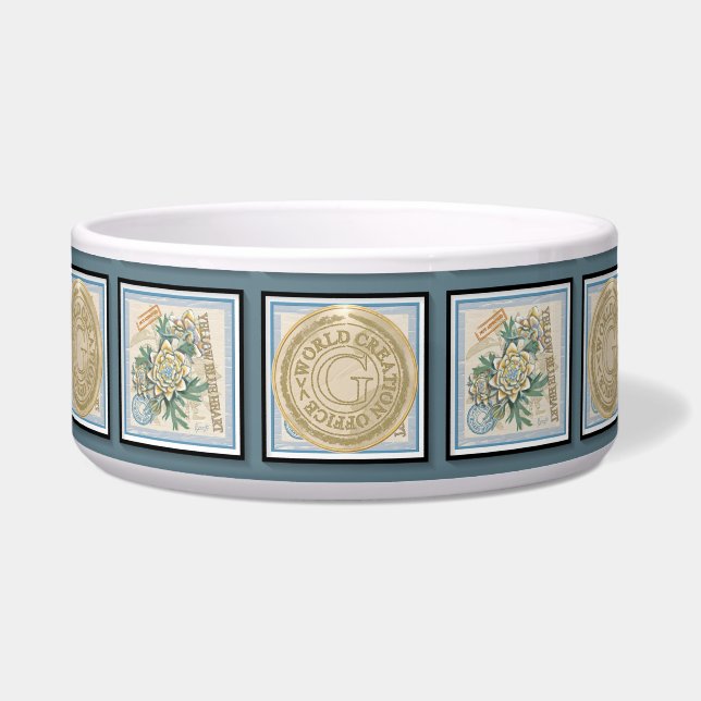 G Creation Office gelbe Blume Napf (Vorderseite)