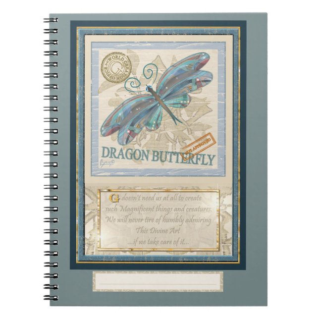 G Creation Office Libelle Notizblock (Vorderseite)