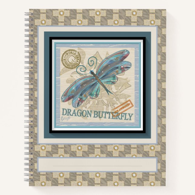 G Creation Office Libelle Notizbuch (Vorderseite)