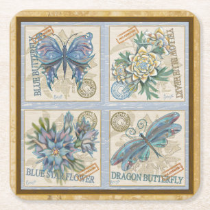 G Creation Office  Rechteckiger Pappuntersetzer