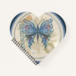 G Creation Office Schmetterling Notizbuch