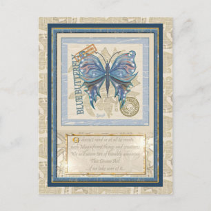 G Creation Office Schmetterling Postkarte