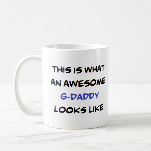 g-Daddy, phantastisch Kaffeetasse (Links)