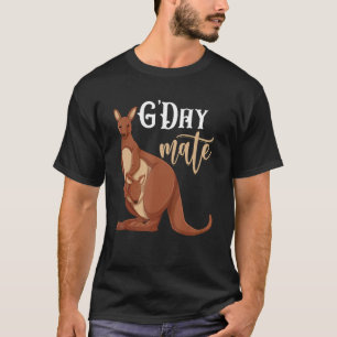 G Day Mate Zoo Animal Aussie Australia Kangaroo T-Shirt