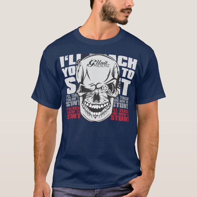 G-Einheit Riderz Blau-T-Shirt T-Shirt (Vorderseite)