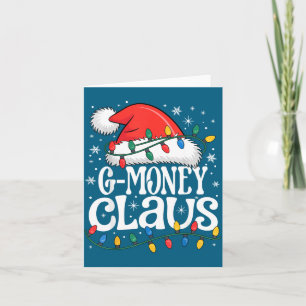G-Geld Claus Lustiges Weihnachten Großmutter Urlau Karte