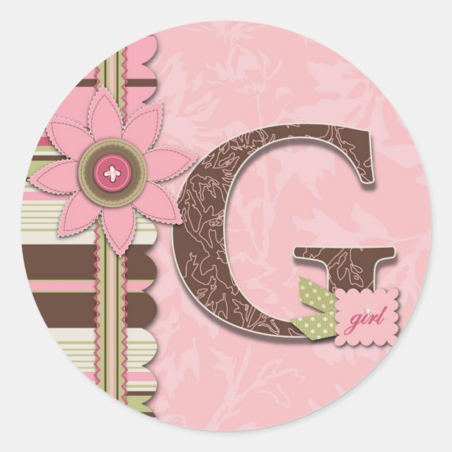 G Girl Sticker (Vorderseite)