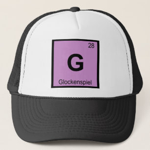 G - Glockenspiel Chemie Periodisches Tabellensymbo Truckerkappe