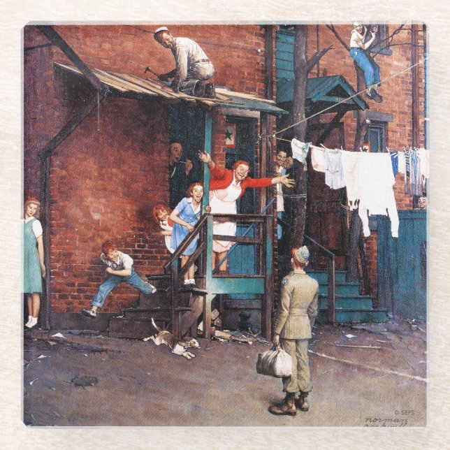 G.I. GLASUNTERSETZER (Vorderseite)