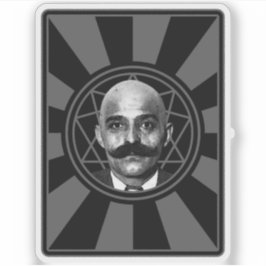 G.I. Gurdjieff The Magus - v2 (grau) Aufkleber
