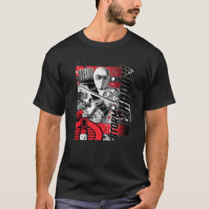 G I Joe Storm Shadow Paint Spritzer Logo Premium T-Shirt