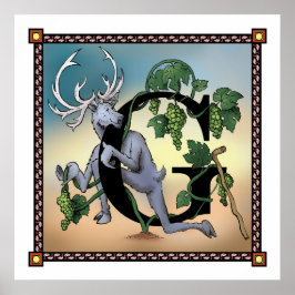 G ist für Gallant Poster