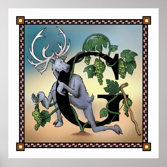 G ist für Gallant Poster (Vorne)