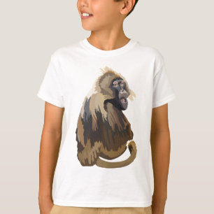 G ist für Gelada Baboon T-Shirt