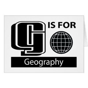 G ist für Geografie
