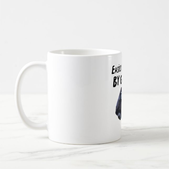 G ist für Gibbon Kaffeetasse (Links)
