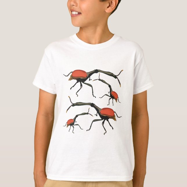 G ist für Giraffe Weevil T-Shirt (Vorderseite)