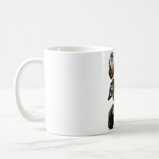 G ist für Guenon Kaffeetasse (Links)