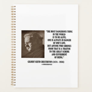 G.K. Chesterton Grande Expérience du Schéma de l'Ê