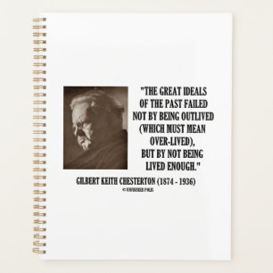 G.K. Chesterton Große Ideale der Vergangenheit nic Planer