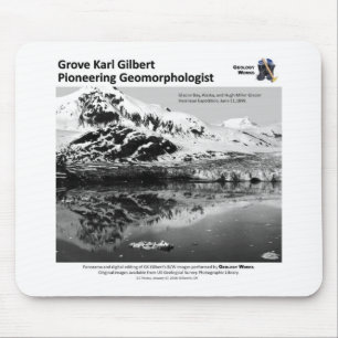 G K Gilbert IV - Vorangehen mit Geomorphologist Mousepad
