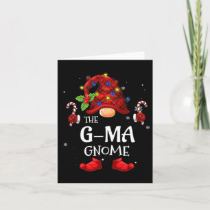 G-ma Gnome - passende Weihnachtsjets für die Famil Karte