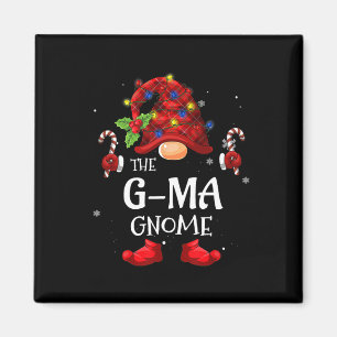 G-ma Gnome - passende Weihnachtsjets für die Famil Magnet