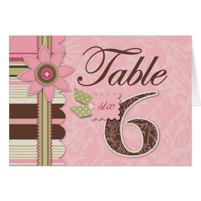 G-Mädchen-Tabellen-Karte 6 (Vorderseite (Horizontal))