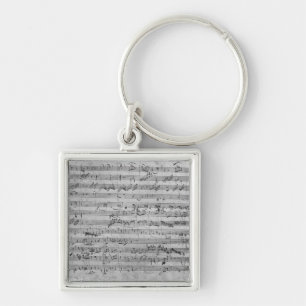 G-Major für Violine, Cembalo und Violoncello Schlüsselanhänger