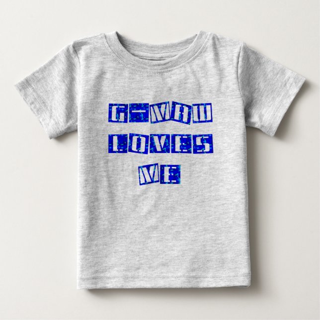 G-MAW m'aime T-shirt infantile (Devant)