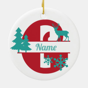 G Monogram Urlaubshaus Tree Ornament
