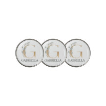G Monogramm Floral Personalisiert